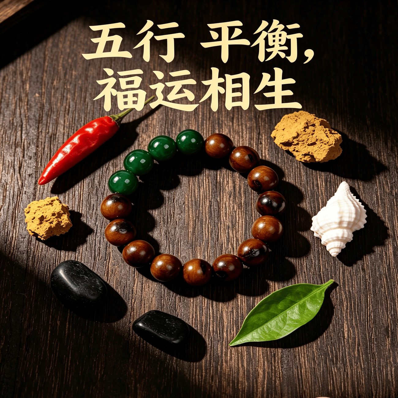 五色菩提手串静心养心
